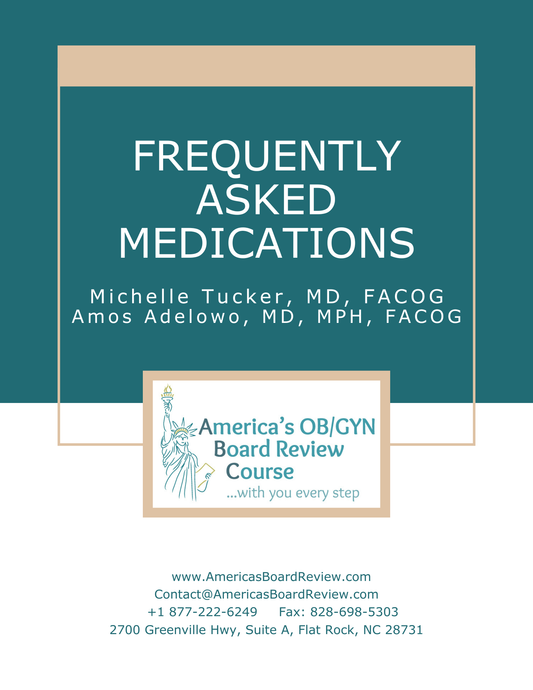 FAM - Frequently Asked Medications