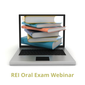 REI Oral Exam webinar features structured cases for certifying exam 