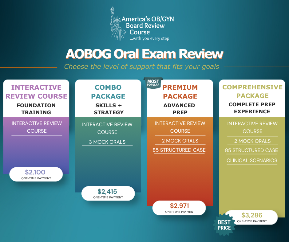Interactive Review Course for AOBOG Oral Exam - October