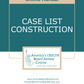 ABOG Case List Construction Online