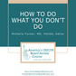 How to Do What You Don’t Do Manual for the ABOG and AOBOG Oral Exam