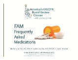 Frequently Asked Medications for OB GYN physicians in preparation of their ABOG or AOBOG exam by Michelle Tucker, MD