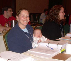 OB/GYN mom and exam candidate during our 5 day review course in Charlotte, NC